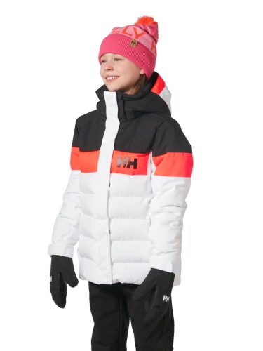 Kurtka narciarska dziecięca Helly Hansen Jr Diamond white