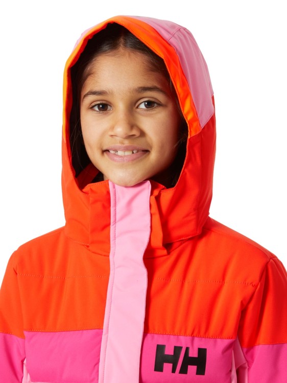 Kurtka narciarska dziecięca Helly Hansen Jr Diamond sugar pink