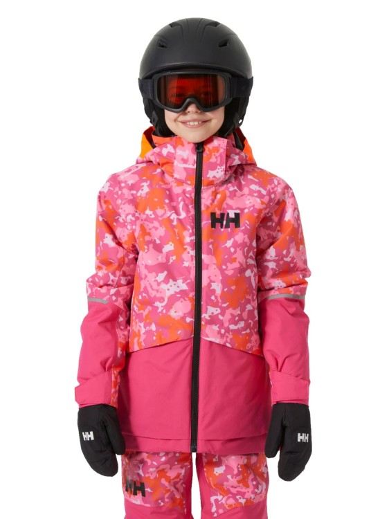 Kurtka Narciarska Helly Hansen Jr Stellar Jacket Różowa