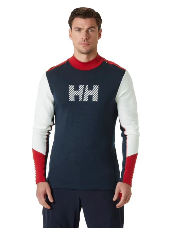 Koszulka Termoaktywna Helly Hansen Lifa Meridno Midw Logo Offwhite