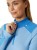 Koszulka Termoaktywna Helly Hansen W Lifa Merino Midw 1/2 Zip Niebieska