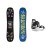 Zestaw Snowboardowy Salomon Grail + Goodtime XS Czarny