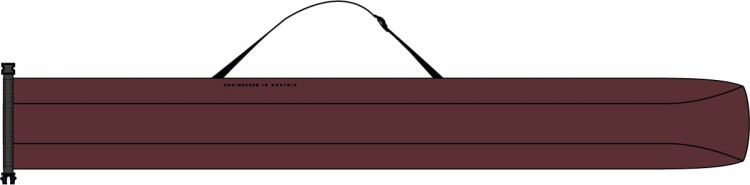 Pokrowiec Atomic Ski Bag Maroon/Red