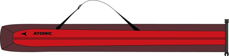 Pokrowiec Atomic Ski Bag Blac