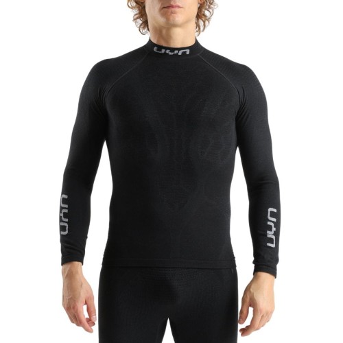 Koszulka Termoaktywna UYN Elevatyon Biomorph UW Turtle New Neck Czarna