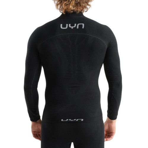 Koszulka Termoaktywna UYN Elevatyon Biomorph UW Turtle New Neck Czarna