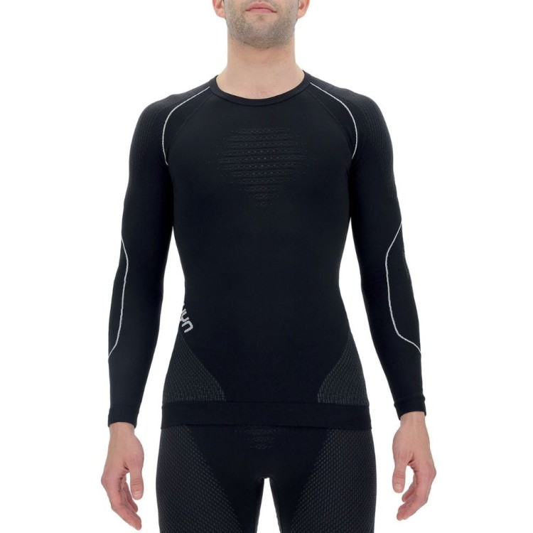 Koszulka Termoaktywna UYN Man Evolutyon UW Shirt Long Sl Czarna