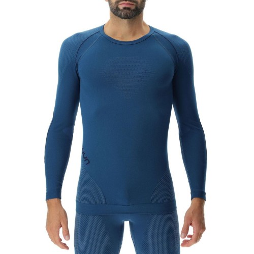 Koszulka Termoaktywna UYN Man Evolutyon UW Shirt Long Sl Granatowa