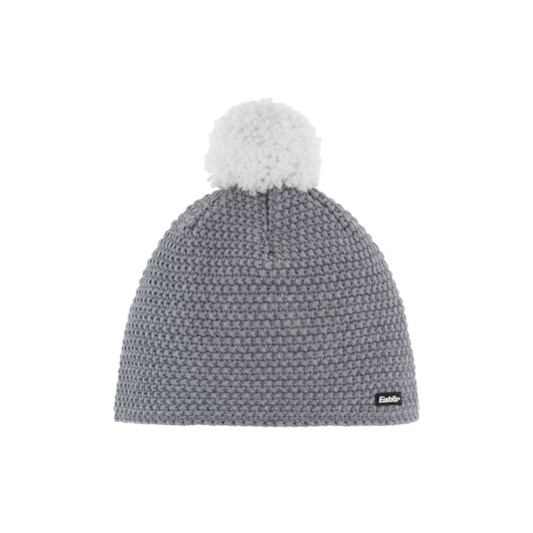 Czapka Eisbar Jamie Pompon MÜ grey