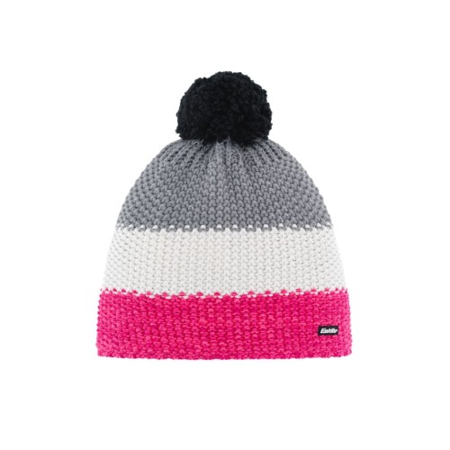 Czapka Eisbar Star Pompon MÜ pink melange