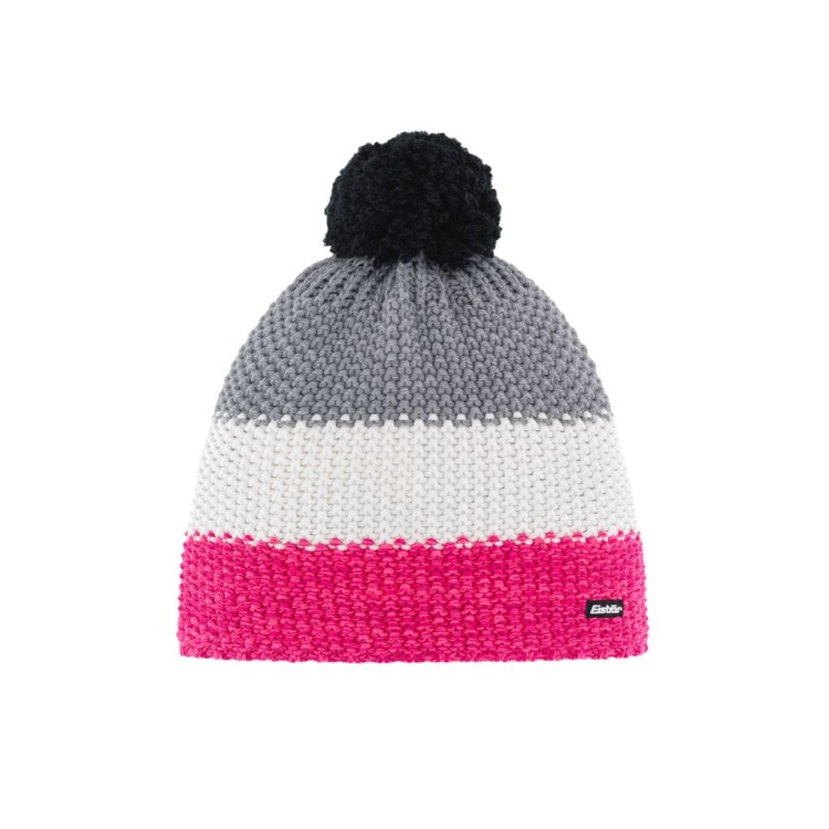 Czapka Eisbar Star Pompon MÜ pink melange