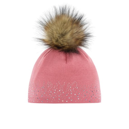 Czapka Eisbar Nalin Lux Crystal MÜ pink