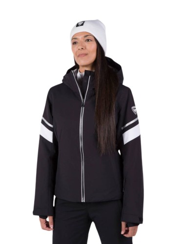 Kurtka narciarska Rossignol damska Strawpile JKT czarna