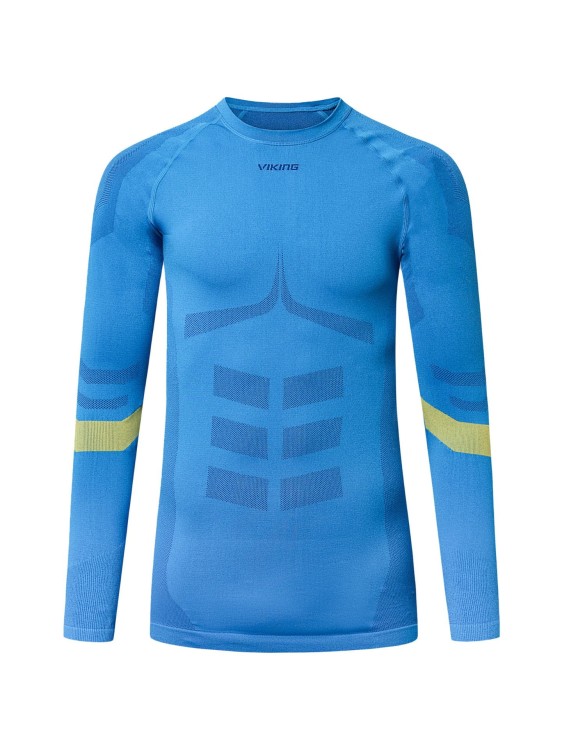 Bielizna Termoaktywna Viking Base Layer Volcanic Man Set Niebieska