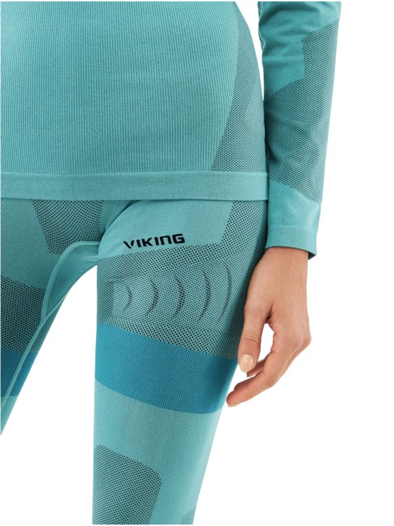 Bielizna Termoaktywna Viking Base Layer Viking Volcanica Lady Set Turkusowa