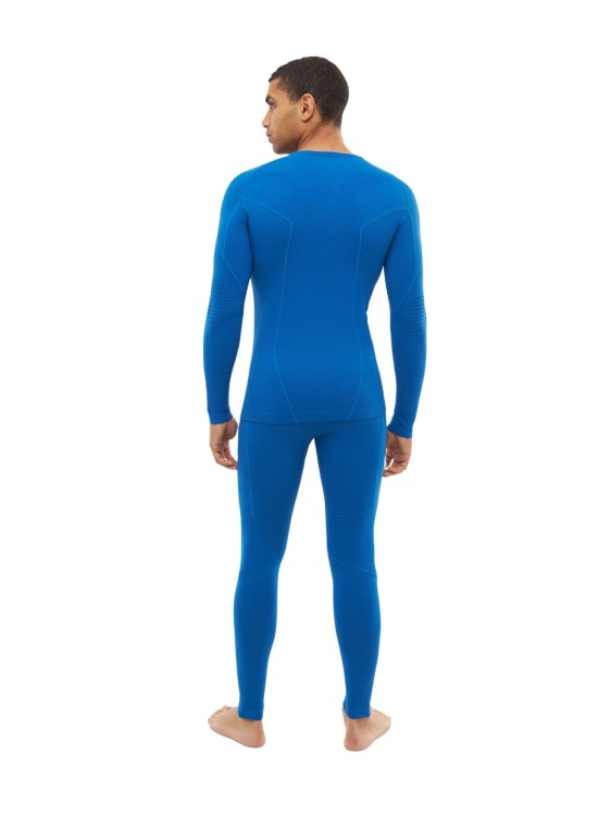 Bielizna Termoaktywna Viking Base Layer Atos Man Set Niebieska