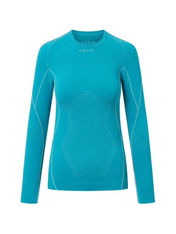 Bielizna Termoaktywna Viking Base Layer Lotta Lady Set Turkusowa