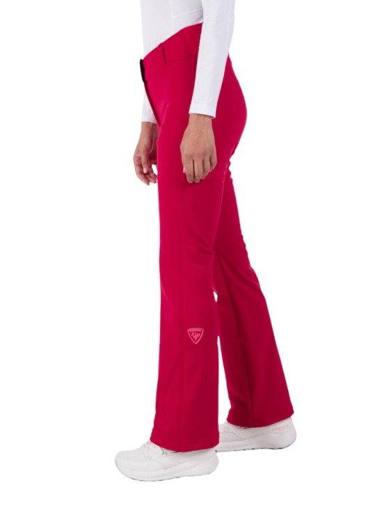 Spodnie Rossignol damskie Ski Softshell Pant czerwone