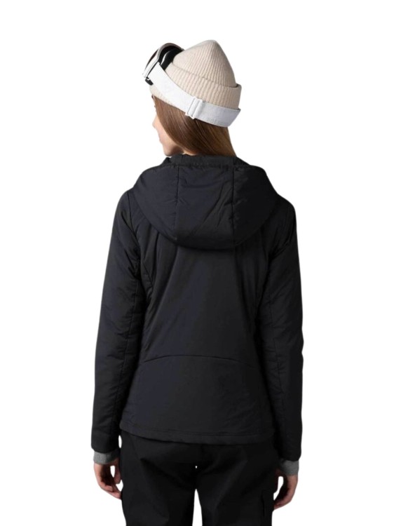 Kurtka narciarska Rossignol damska W Opside Hoodie JKT czarna