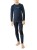 Bielizna Termoaktywna Viking Base Layer Riko Kids Set Czarno-Niebieska