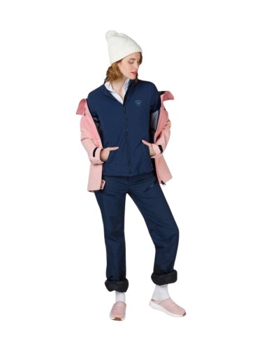 Kurtka narciarska Rossignol damska W Opside JKT granatowa