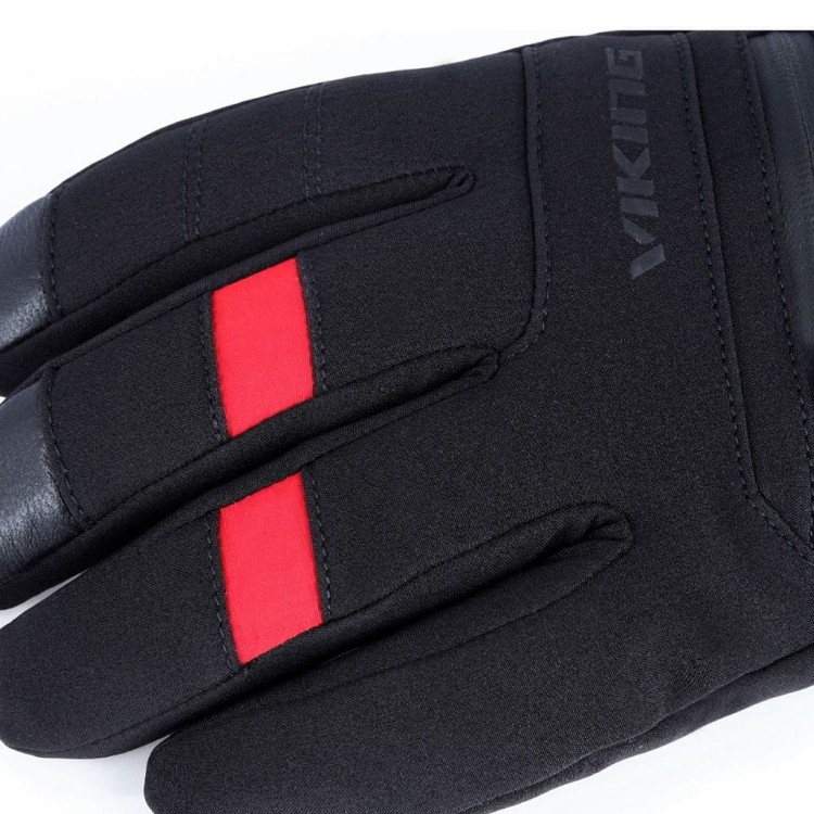 Rękawice Narciarskie Viking Kuruk 2.0 Ski Man Czarno-Czerwone