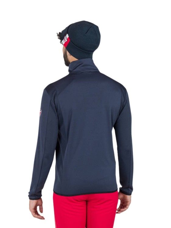 Bluza Rossignol męska Diretta Fleece FZ granatowa