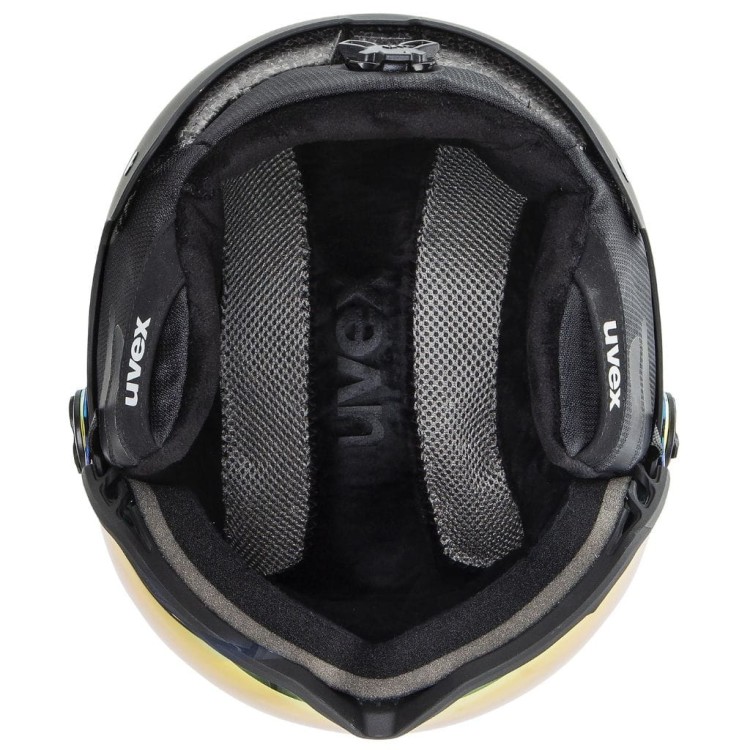 Kask Narciarski Uvex Wanted Visor Czarny