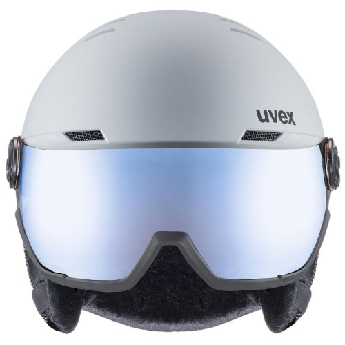 Kask Narciarski Uvex Wanted Visor Szary