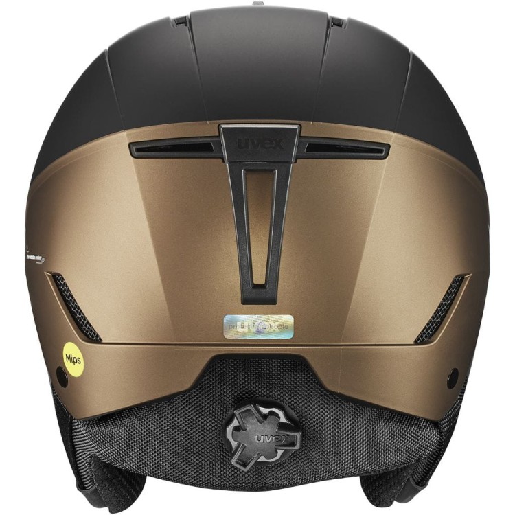 Kask Narciarski Uvex Stance MIPS Czarno-Złoty