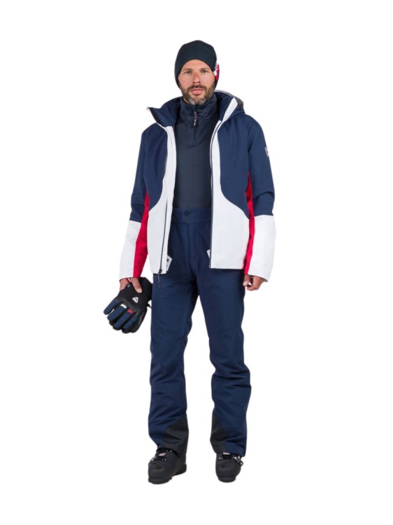 Bluza Rossignol męska Diretta Fleece HZ granatowa