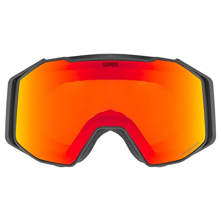 Gogle Narciarskie Uvex Gravity FM Czarne/Mirror Red