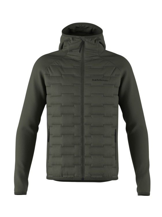 Kurtka Peak Performance męska Argon Hybrid Hood zielona
