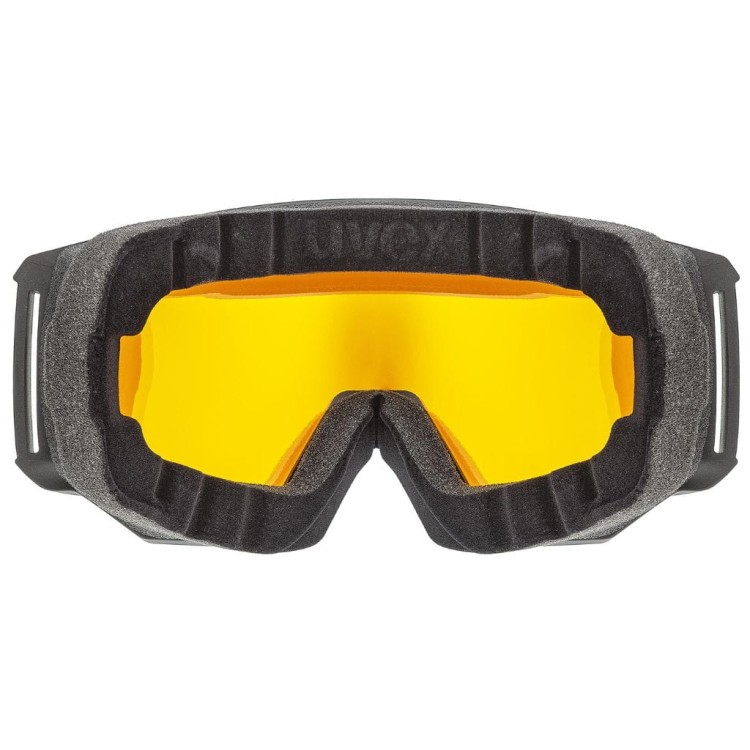 Gogle Narciarskie Uvex Athletic FM Czarne/Mirror Green