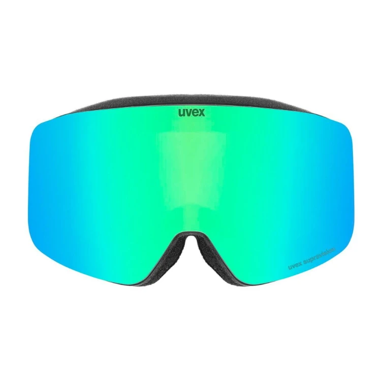 Gogle Narciarskie Uvex pwdr FM Czarne/Mirror Green