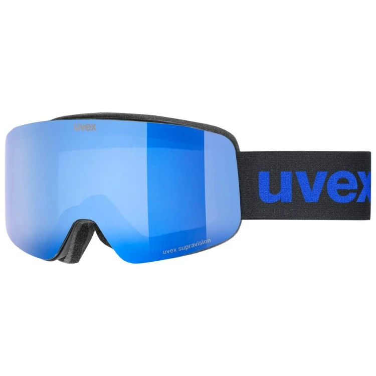 Gogle Narciarskie Uvex Pwdr FM Czarne/Mirror Blue