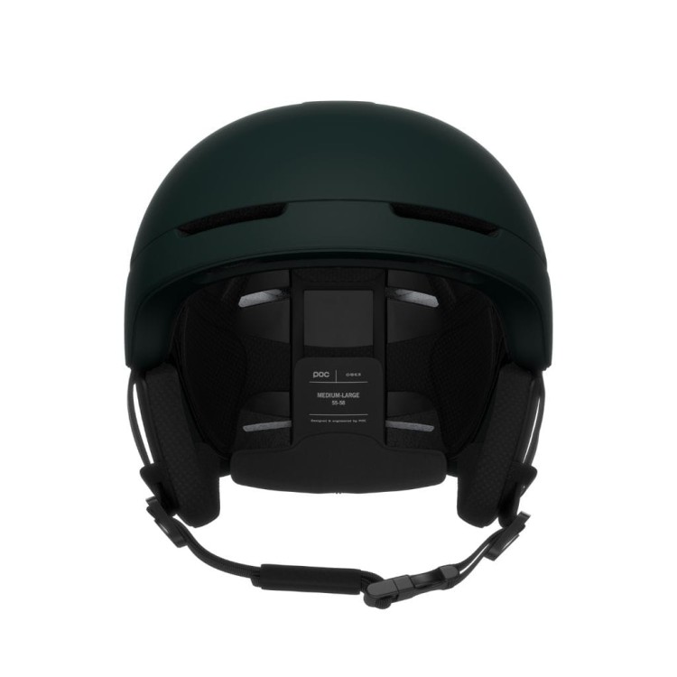 Kask narciarski POC Obex Mips ciemnozielony