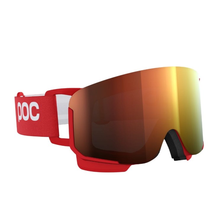 Gogle Poc Nexal czerwono pomarańczowe