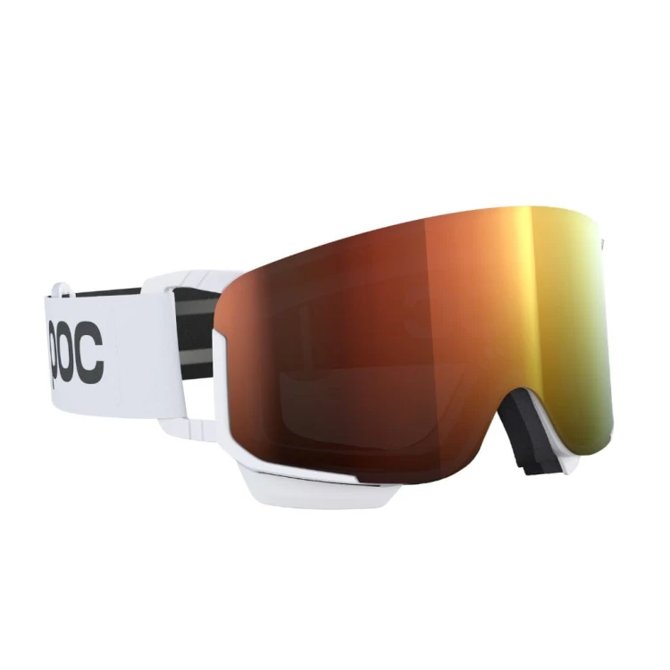 Gogle POC Nexal Mid biało pomarańczowe