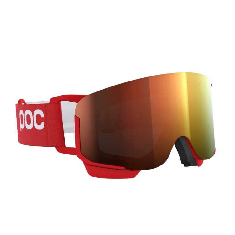 Gogle POC Nexal Mid czerwono pomarańczowe