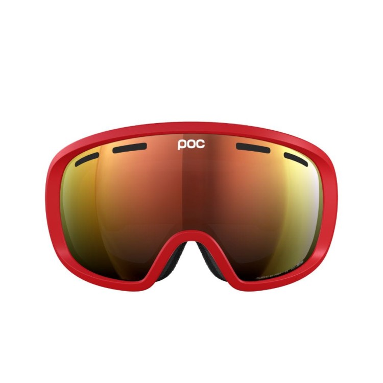 Gogle POC Fovea czerwono pomarańczowe