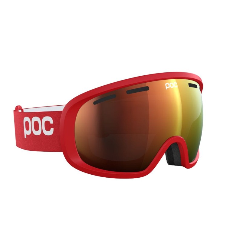 Gogle POC Fovea czerwono pomarańczowe