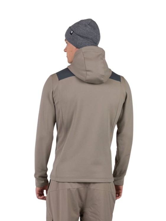 Bluza Rossignol męska Classique Hybrid Clim brązowa
