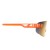 Okulary rowerowe POC Elicit Fluo. Orange Translucent/Clarity Road/Partly Sunny Gold