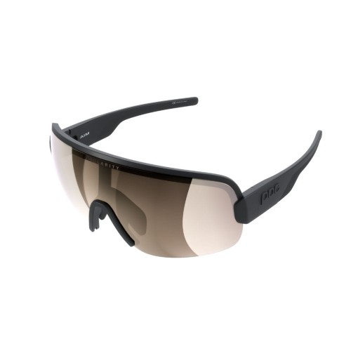 Okulary POC AIM Czarno Srebrne
