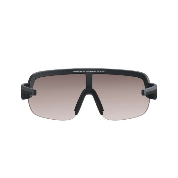 Okulary POC AIM Czarno Srebrne