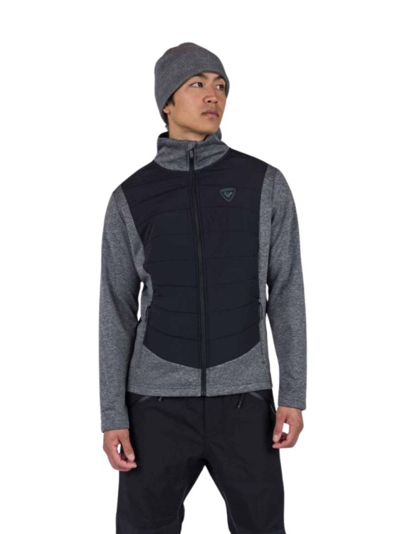 Bluza Rossignol męska Classique Hybrid Clim FZ szara
