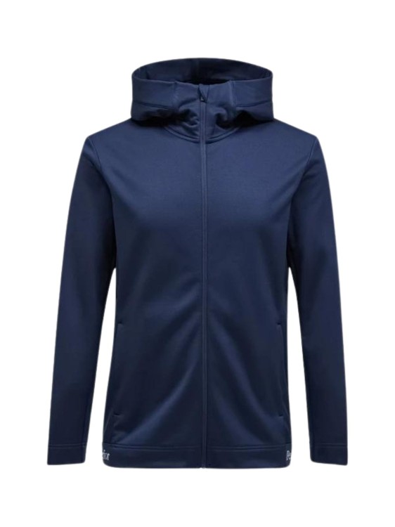 Bluza Peak Performance męska Rider Tech Zip Hood granatowa 24/25