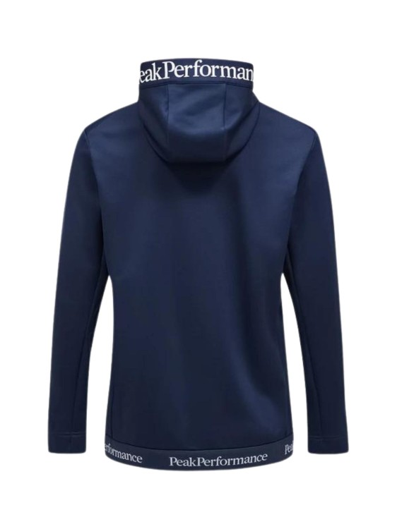 Bluza Peak Performance męska Rider Tech Zip Hood granatowa 24/25