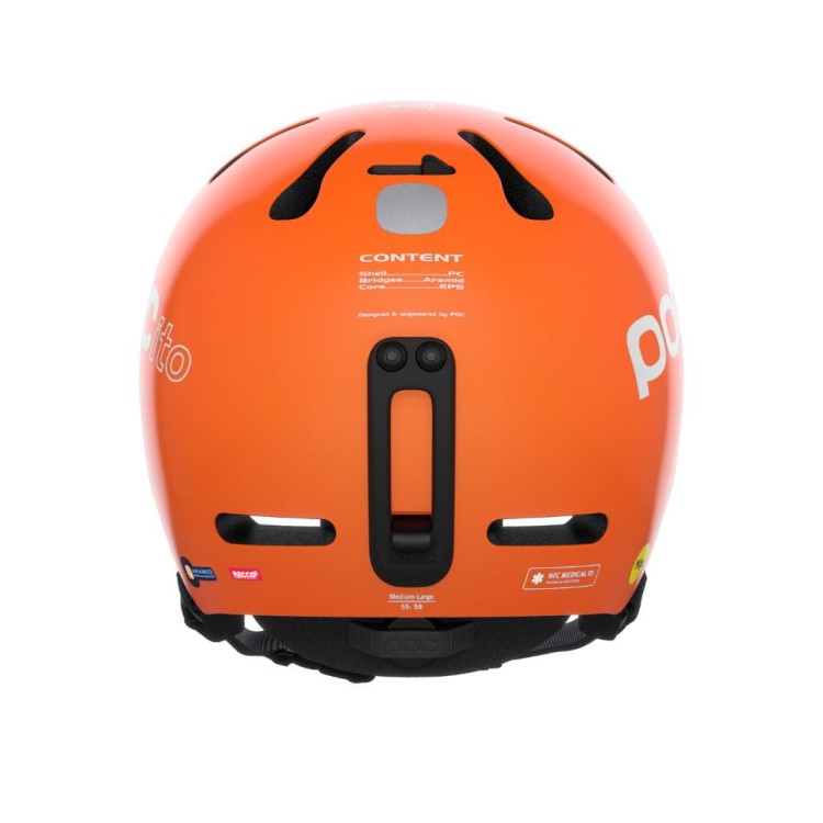 Kask narciarski POCito Fornix Mips pomarańczowy